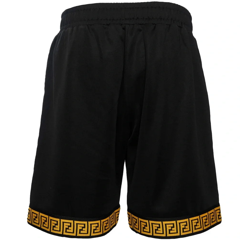 FENDACE | FENDI X VERSACE BERMUDA FENDI FF GRECA MEN SHORTS - Picture 2 of 9